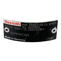 Rexroth SYDZ0001-13/250V028M R900537402...