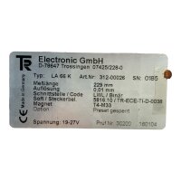 TR Electronic LA 66 K Positionssensor Sensor 312-00026 229mm