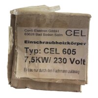Conti-Elektron CEL605 Einschraubheizkörper 7,5KW 230Volt