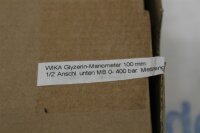 WIKA EN 837 Manometer analog 0 ? 400 bar   1/2  100 MM