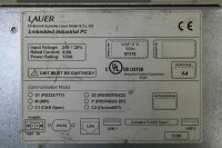 LAUER Embedded Industrial PC Touch Panel   wop-it x 550tc 07315    EPC X 550