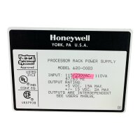 Honeywell 620-0083 Processor Rack Power Supply