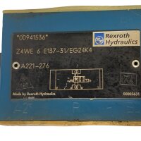 Rexroth Hydraulics 00941536 Z4WE 6 E137-31/EG24K4 Wege-Schieberventil Ventil