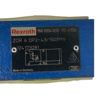 Rexroth ZDR 6 DP2-43/150YM R900476331 Druckreduzierungsventil Druckventil Ventil