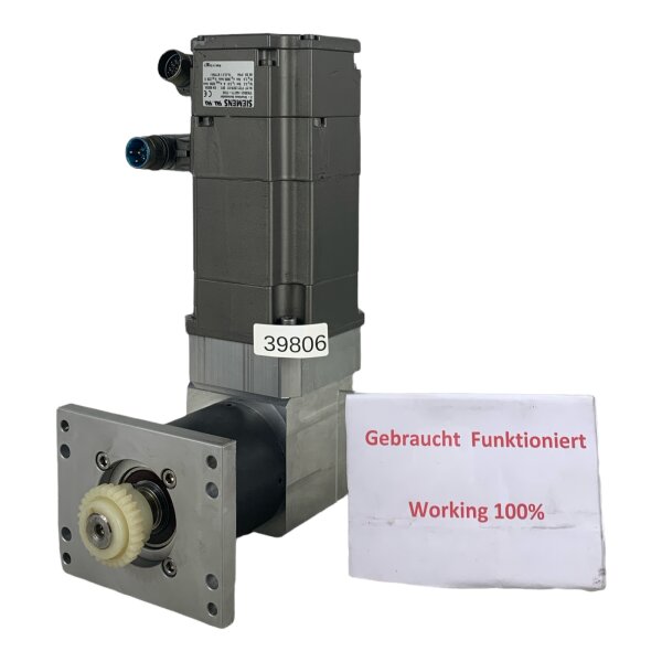 SIEMENS 1FK6042-6AF71-1TG0 Servomotor mit Planetengetriebe WPLE80