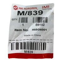 IMI NORGREN M/839 46BG6001 Hochdruck Drosselrückschlagventil