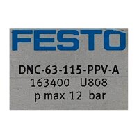 FESTO DNC-63-115-PPV-A Normzylinder Zylinder 163400