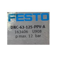 FESTO DNC-63-125-PPV-A 163406 Normzylinder Zylinder