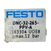 FESTO DNC-32-265-PPV-A 163304 Normzylinder