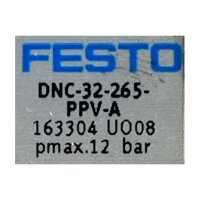 FESTO DNC-32-265-PPV-A 163304 UO08 Normzylinder
