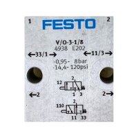 FESTO V/0-3-1/8 4938 Rollenhebelventil E202