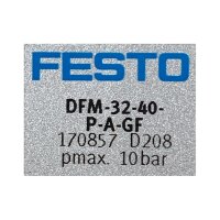 FESTO DFM-32-40-P-A-GF 170857 Führungszylinder Zylinder