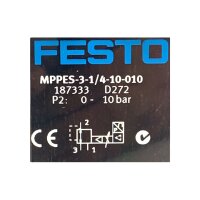 FESTO MPPES-3-1/4-10-010 187333 Proportional-Druckregelventil