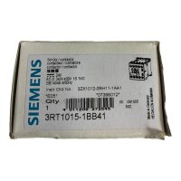 SIEMENS 3RT1015-1BB41 Schütz Contactor