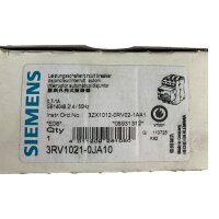 SIEMENS 1 3RV1021-0JA10 Leistungsschalter