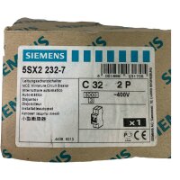 SIEMENS C32 5SX22 Leitungsschutzschalter 5SX2232-7