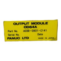 FANUC A03B-0801-C141 Output Module OD64A