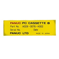 Fanuc A02B-0076-K002 PC Cassette B