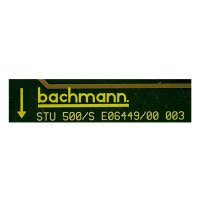 Bachmann STU 500/S E06449/00 003 Processor Card