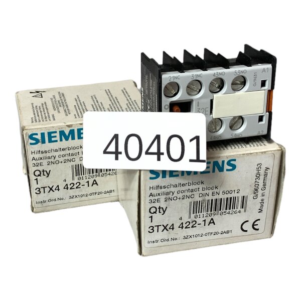 Siemens 3TX4422-1A Hilfsschalterblock