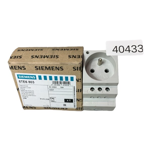 Siemens 5TE6803 Steckdose