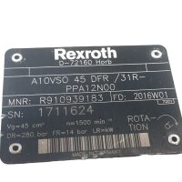 Rexroth R910939183 A10VSO 45 DFR/31R-PPA12N00 Axialkolbenpumpe