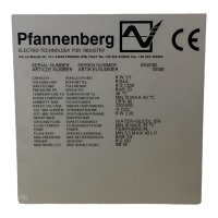 Pfannenberg TYPE1 100891 Schaltschrank