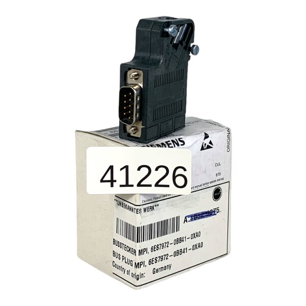 Siemens SIMATIC 6ES7 972-0BB41-0XA0 Busanschlussstecker