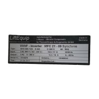 LiftEquip MFC21-09 66160007326 VVVF-Inverter