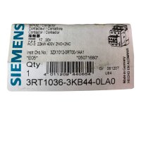 Siemens 3RT1036-3KB44-0LA0 Schütz Contactor