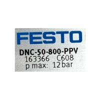 FESTO DNC-50-800-PPV 163366 Druckzylinder