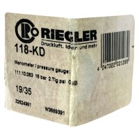 RIEGLER 118-KD Manometer