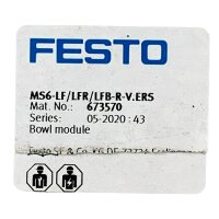 FESTO MS6-LF/LFR/LFB-R-V.ERS 673570 Filter