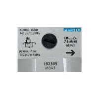 FESTO LR-1/8-D-7-O-I-MINI 192305 Druckregelventil Ventil