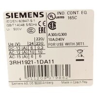 Siemens SIRIUS 3RT1054-6AP36 Schütz Contactor 220 Spule