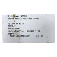 FG PI 13006 RN MIC 10 Filterelement Filter 77925019