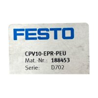 FESTO CPV10-EPR-PEU 188453 Magnetventil Ventil