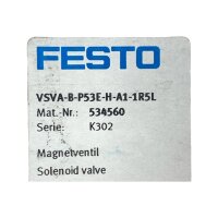 FESTO VSVA-B-P53E-H-A1-1R5L Magnetventil 534560