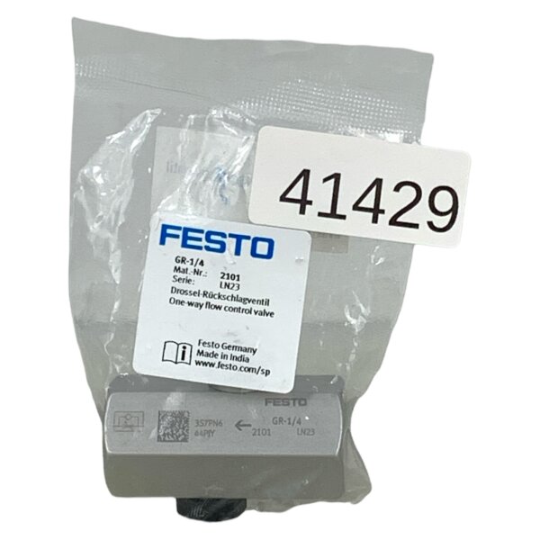 FESTO GR-1/4 2101 Drossel-Rückschlagventil
