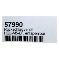 FESTO HGL-M5-B Gesteuertes Rückschlagventil 530029