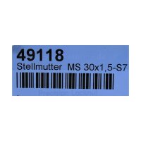 SPIETH MS 30x1,5-S7 Stellmutter