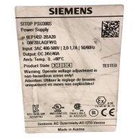 SIEMENS SITOP PSU300S 1P 6EP1437-2BA20 Power Supply