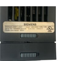 Siemens 0,12KW MICROMASTER 440 6SE6440-2AB11-2AA1 Frequenzumrichter