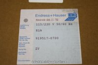 Endress+Hauser Monorack II R1A Systemgehäuse 919517-0700