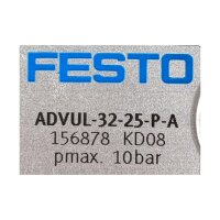 FESTO ADVUL-32-25-P-A 156878 Kompaktzylinder