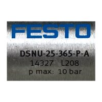 FESTO DSNU-25-365-P-A 14327 Normzylinder Zylinder