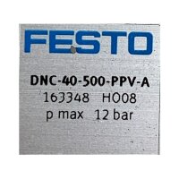 FESTO DNC-40-500-PPV-A 163348 Normzylinder Zylinder
