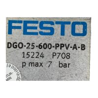 FESTO DGO-25-600-PPV-A-B 15224 Linearantrieb mit magnetischer Kupplung