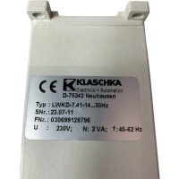 KLASCHKA LWKD-7.41-14...30Hz Connector