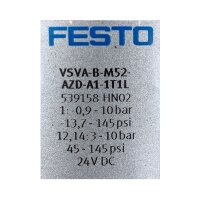 FESTO VSVA-B-M52-AZD-A1-1T1L 539158 Magnetventil Ventil
